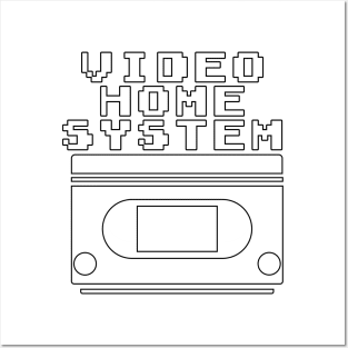 Video Home System (VHS) Posters and Art